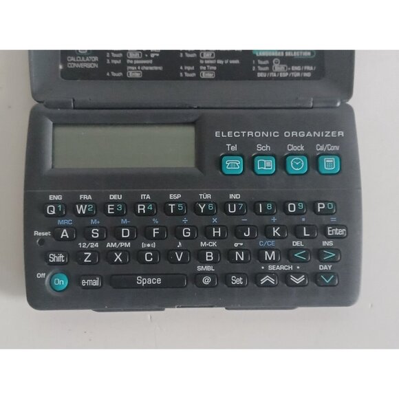 Electronic Organizer Untested - Need Batteries Unbranded - Black - Picture 4 of 9